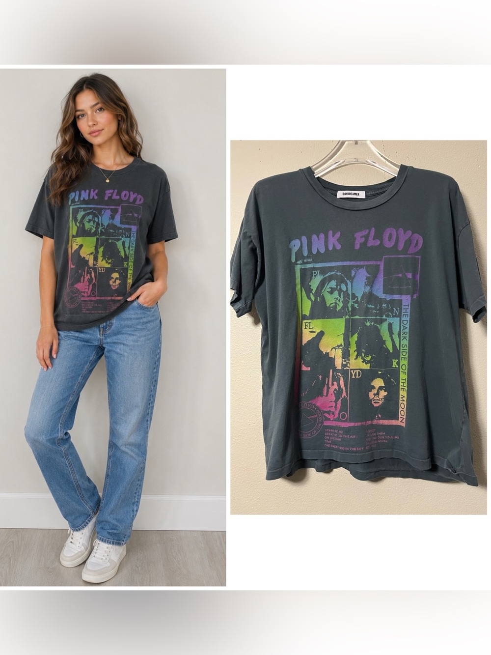 Daydreamer Pink Floyd Band T-Shirt Woman  Graphic  XS